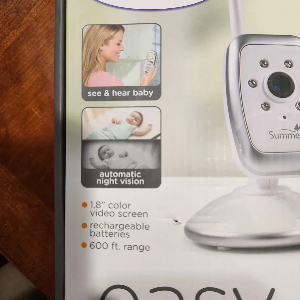 New Easy Sight Digital Color Video Monitor - White
